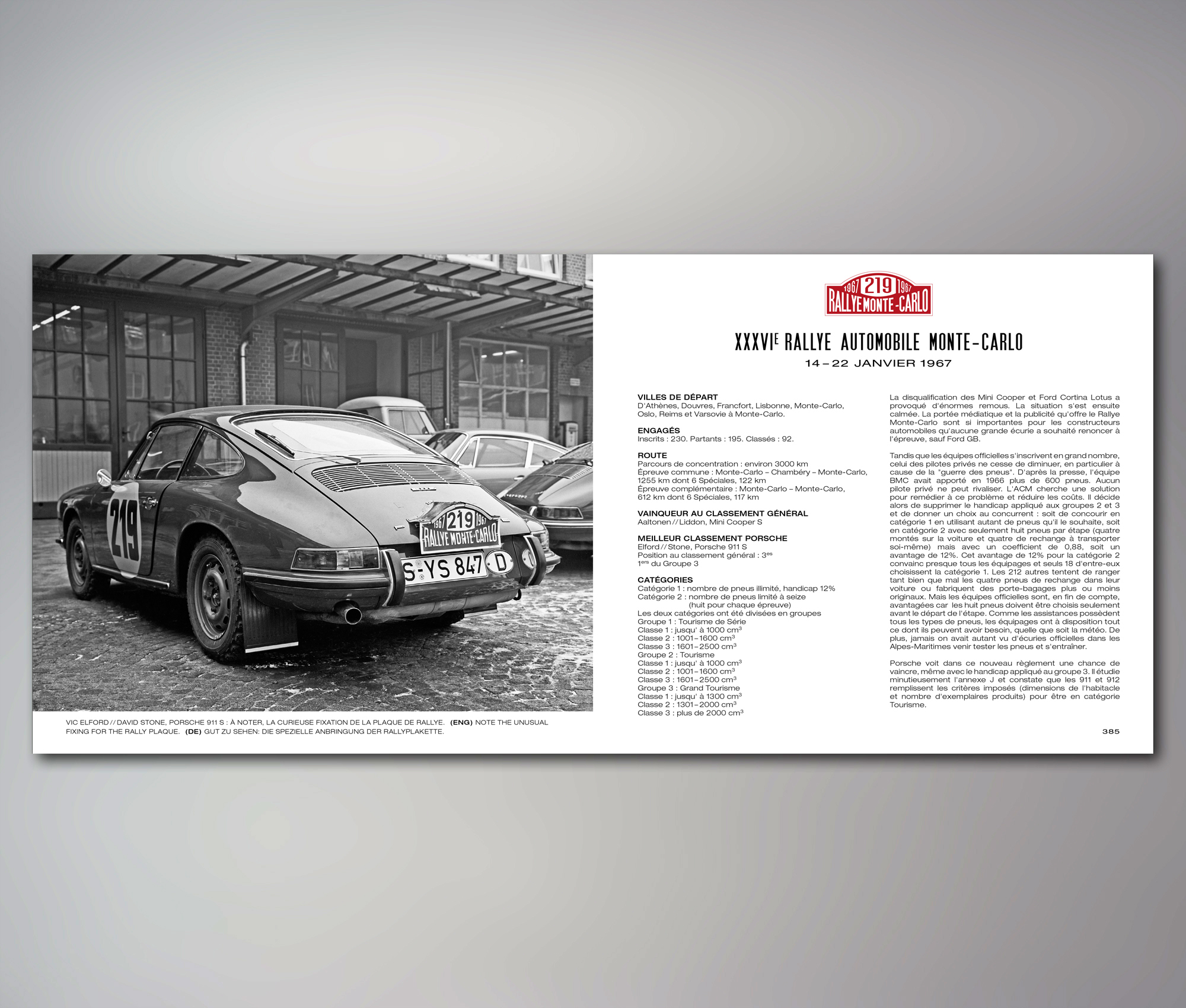 Porsche bei der Rallye Monte-Carlo 1952–1982 / Edition Porsche Museum